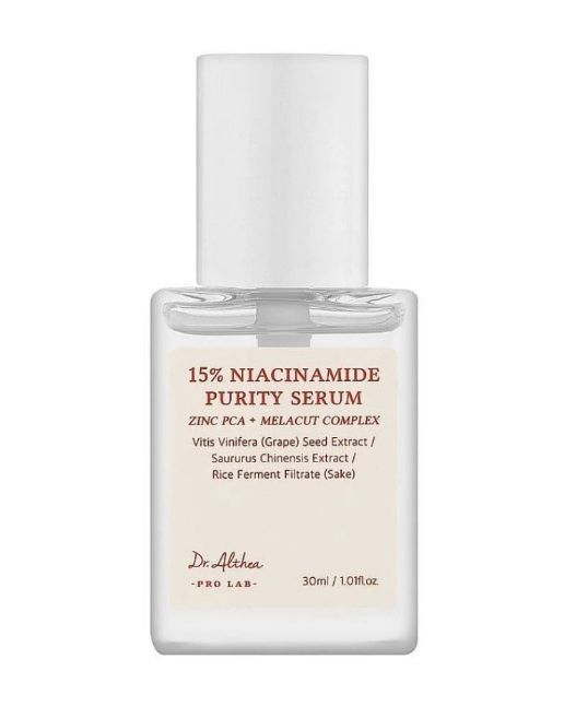 DR. ALTHEA 15 Niacinamide Purity Serum - Rozjasňujúce sérum s niacínamidom